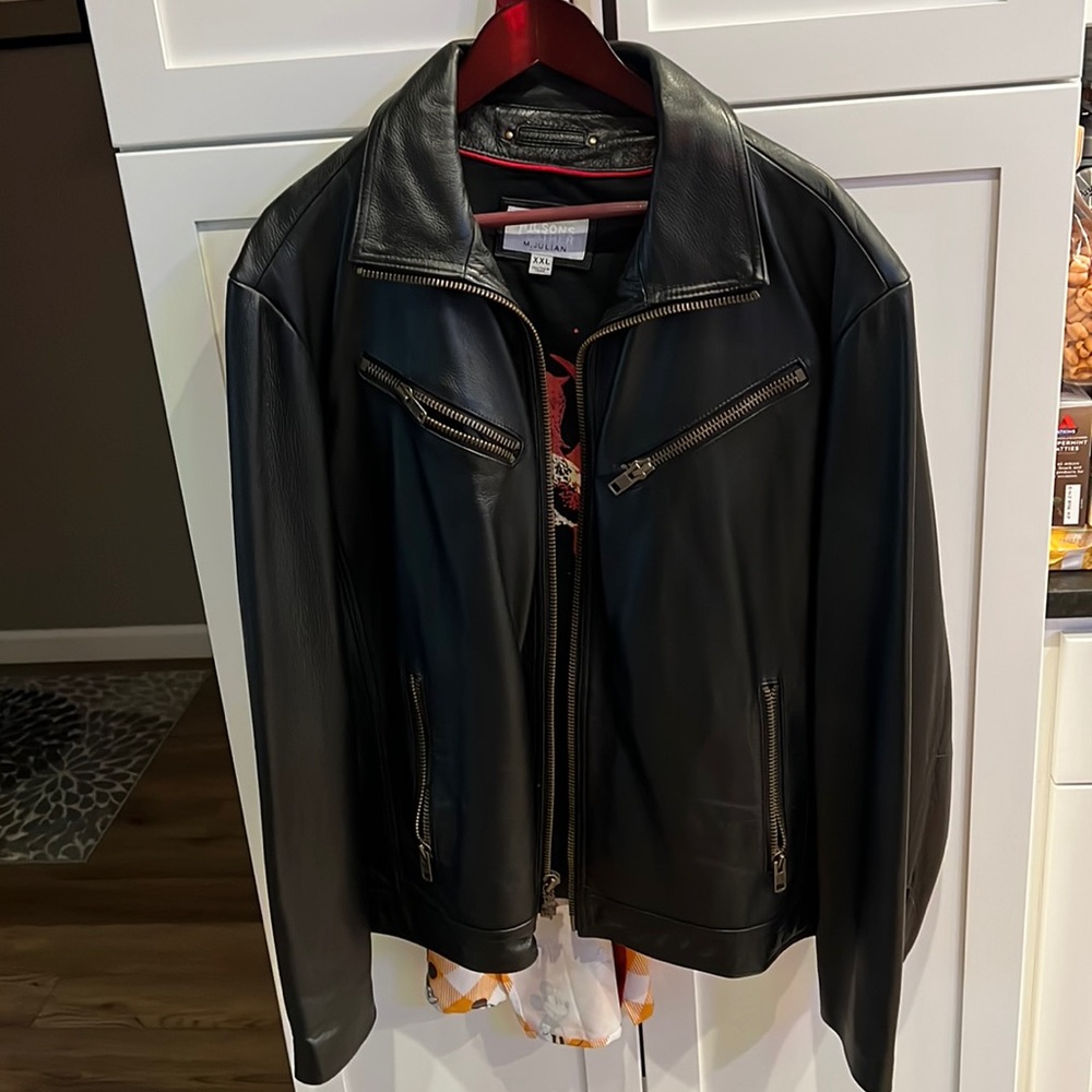 COPY - M Julian NWOT Motorcycle Style Leather Jacket